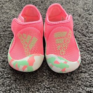 Adidas Pink Mesh Slip-On Water Swim Shoes